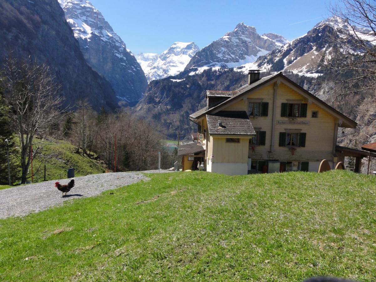 Berggasthaus Obbort Hotel Linthal Exterior photo